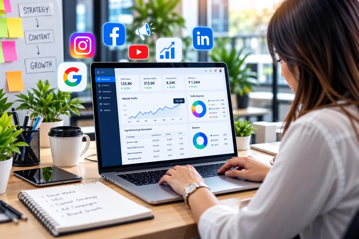 Digital Marketing by Zedoft Technologies